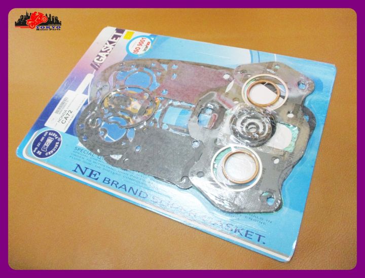 honda-ca72-ca-72-engine-gasket-complete-set-non-asbestos-ปะเก็นเครื่อง-ชุดใหญ่-ไม่มีแร่ใยหิน-ne-brand-สินค้าคุณภาพดี