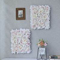 【hot】❀❂  Artificial Wall Panel with Hydrangea for Birthday Decoration Background or Wedding Ornament