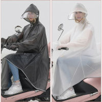 Creative Raincoat Women Mens Belt Sleeves Double Cap Caves Electric Car Poncho Bicycle Riding With Rain Glove