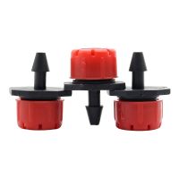 [NEW] Red Automatic Garden Dripper Micro Drip Irrigation Watering Anti-clogging Emitter Garden Supplies for 4/7mm Hose 300 Pcs