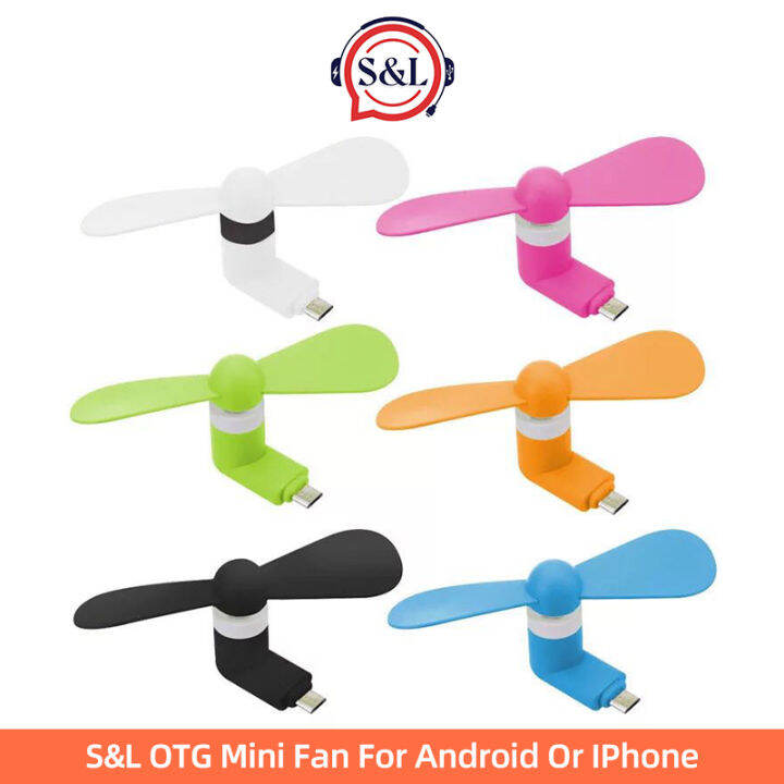 Mini Portable Short USB Fan for OTG Android Phone Ready Only Lazada PH