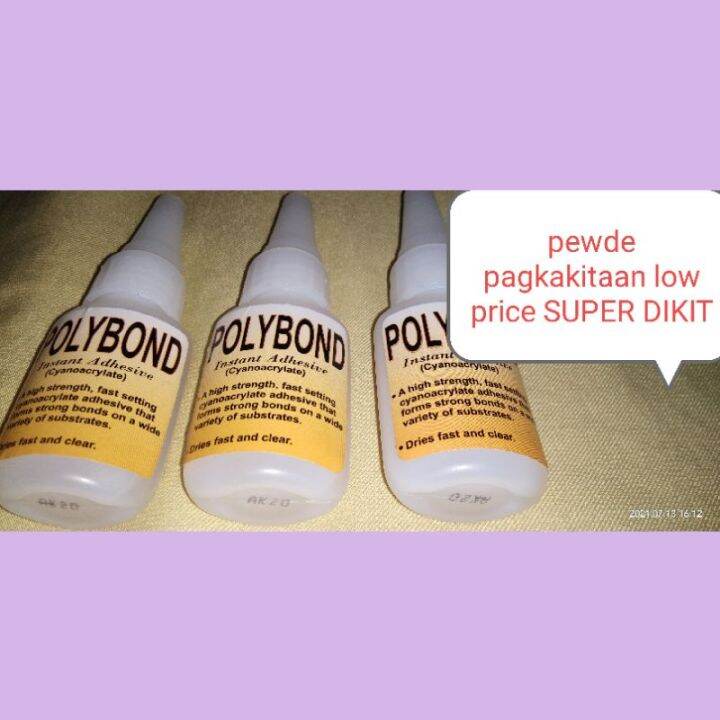 Airl) Polybond Super Dikit Glue Effective Glue Made By Pinoy Lazada PH