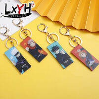 [LXYH- COSER KING] 1pcs Jujutsu Kaisen ดาบพิฆาตอสูร พวงกุญแจอะคริลิค Breathing Skills ลมหายใจดาบ Keychain Itadori Yuji Fushiguro Megumi Gojo Satoru