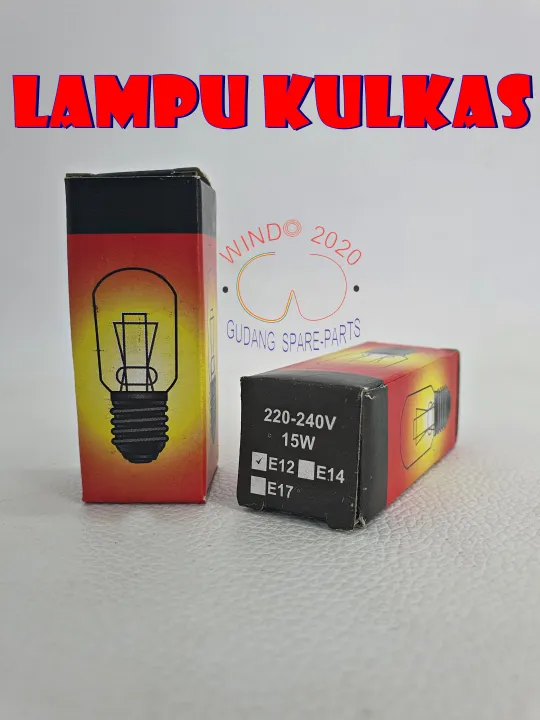 Lampu Kulkas Lampu Showcase Lampu Frezeer Lampu Kulkas Ukuran E12