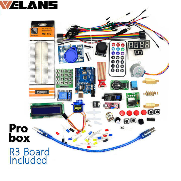 R3 Starter Kit Arduino Upgraded Version 830 Tie Points Breadboard Mega