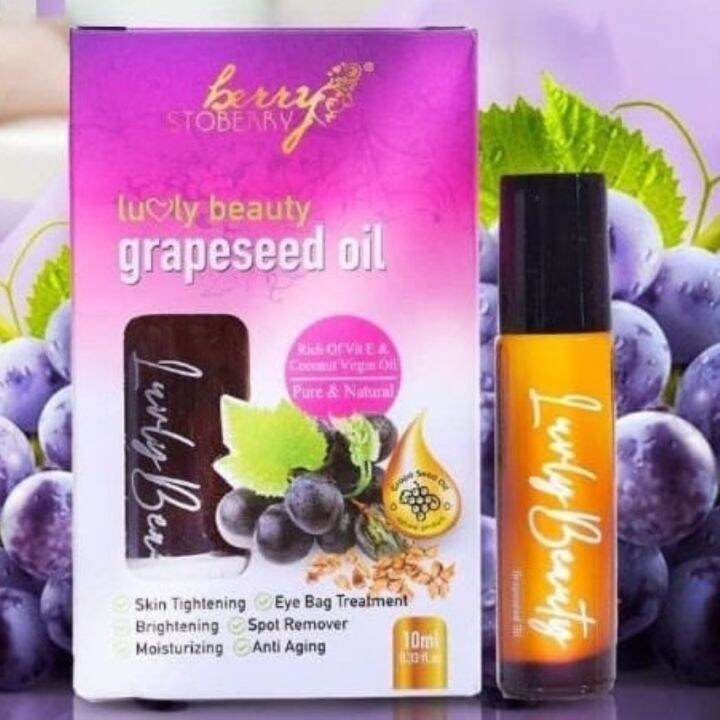 GRAPESEED OIL BY BERRY STOBERRY KOTAK BARU 2022 Lazada