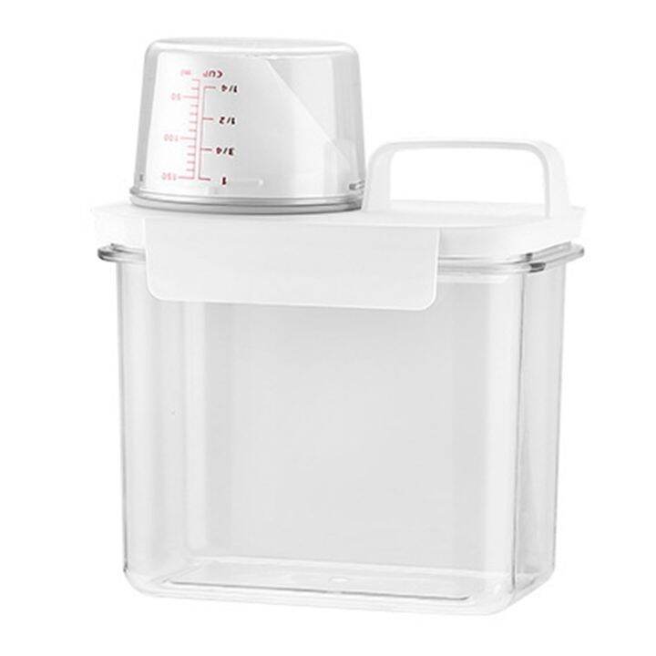 Airtight Laundry Detergent Powder Storage Box Washing Powder Container ...