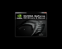 แผ่น DRIVER NVIDIA GEFORCE SERIES CD WINDOWS