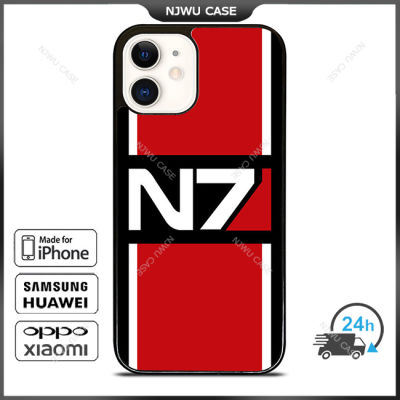 N Mass Effect Mobile Phone Case for iPhone 14 Pro Max / iPhone 13 Pro Max / iPhone 12 Pro Max / XS Max / Samsung Galaxy Note 10 Plus / S22 Ultra / S21 Plus Anti-fall Protective Case Cover