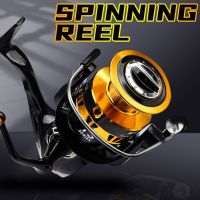 ZZOOI Fishing Reel 1BB Spinning Fishing Wheels 4.7/1 High Speed Metal Grip Handle 1000-7000 Long Casting Pesca Fishing Accessories