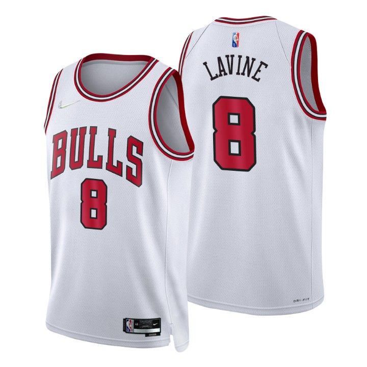 Zach Lavine Chicago Bulls 2021-22 City Edition Jersey with 75th