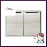 บานซิงค์คู่ KITZCHO GLOSSY 86x66 ซม. สีคริสตัลไวท์DOUBLE KITCHEN SINK CABINET DOOR KITZCHO GLOSSY 86X66CM CRYSTAL WHITE **มีบริการชำระเงินปลายทาง**