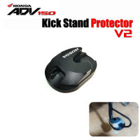 RENZO HONDA ADV 150 ADV150 ตีนเป็ด แผ่นรองขาตั้ง V2 Logo HONDA Side Stand Extension Pad Kick Stand Extra Pad สำหรับ Scooter ADV 150