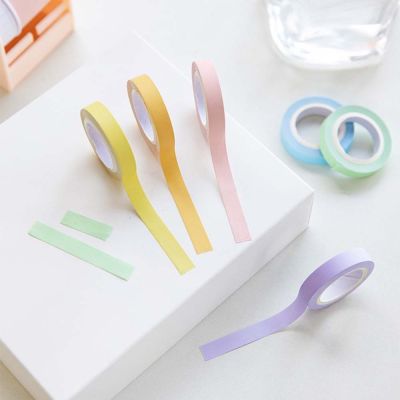 2021Album Masking Tape Memo Pads Adhesive Paper Roll Holder Sticky Note Low Tack Tapes Paper Tape Roll Cutter Sticker Set