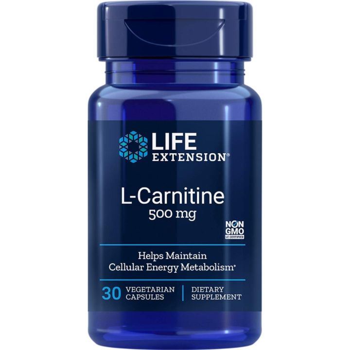 แอล-คาร์นิทีน-l-carnitine-500-mg-30-vegetarian-capsules-life-extension