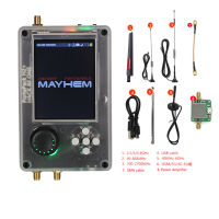 ERTU ชุดประกอบใหม่ HackRF Portapack H2 Mayhem เฟิร์มแวร์ + HackRF One 6GHz SDR + 0.5ppm TXCO + แบตเตอรี่ + ขายดีเคส