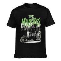 2023 NEWSummer Cool Top The Munsters Thriller Men เสื้อยืดตลก