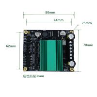 100A DC motor drive Module High Power motor governor speed Control Dual H-bridge power supply 12V~48V 24V optocoupler isolation