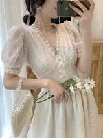 【HOT】♂☌ Prom Voile Dresses Embroidery Mesh Birthday Clothing Vestido Feminino