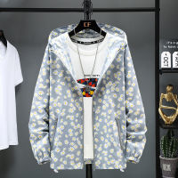 Jackets Women Windbreaker Girl Coats Female Flower Sunscreen Clothing Summer Sun Protect Ultrathin Waterproof Camping Dress Lady