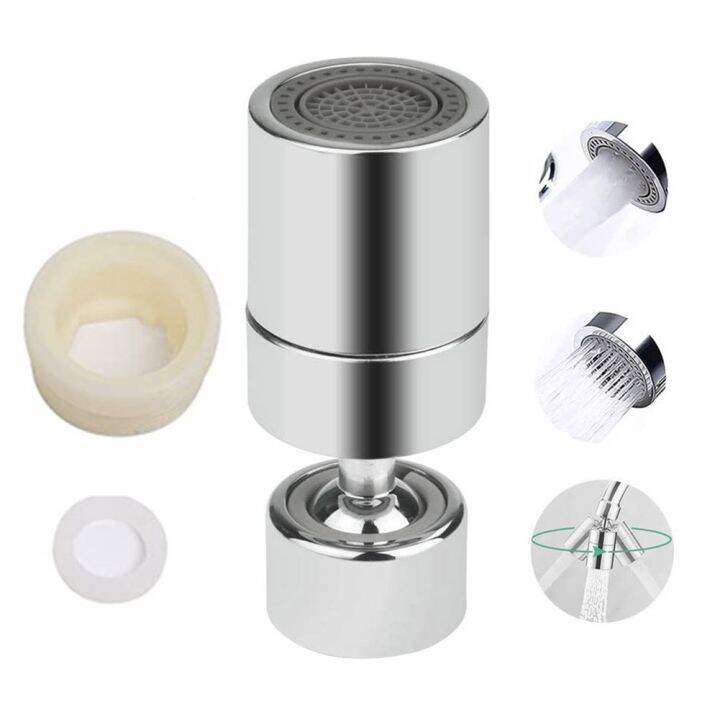 Nicehome Faucet Diverter Faucet Aerator 360°rotating Brass Cleaning