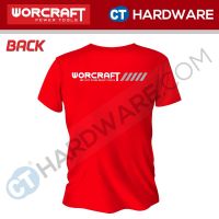 WORCRAFT LIMITED EDITION T-SHIRT RED COLOUR [ SIZE M TO XL ]