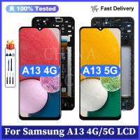 6.5 "ต้นฉบับสำหรับ Samsung Galaxy A13 4G หน้าจอดิจิตอลสัมผัสหน้าจอ LCD สำหรับ Samsung A13 LTE A135F A135B A135U SM-A135U1 LCD