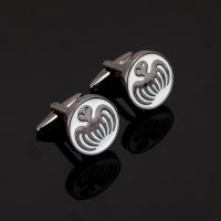 【hot】 Spectre Logo and Enamel Men octopus Wedding Cuff Links Movie Jewelry