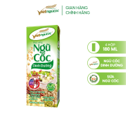 Combo 5 lốc Sữa Ngũ cốc dinh dưỡng Việt Ngũ Cốc lốc 4 hộp 180ml