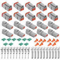 2Way ชุด10ชุดขั้วต่อปลั๊กไฟฟ้าชาย/หญิงกันน้ำชุด2Way 10ชุด