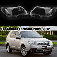 สำหรับ Subaru Forester 2009 2010 2011 2012ไฟหน้าฝาครอบเลนส์ไฟหน้าฝาครอบ Light Shell โปร่งใสโคมไฟซ้ายขวา