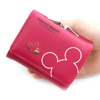 Short Ladies Iron Clip Wallet Cute Clutch Iron Clip Short Bag Change Bank Card Wallet