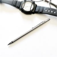 Pilot(ไพล็อท) Birdie Multifunction Pen ปากกาลูกลื่น หัวคู่ อเนกประสงค์ สีเงิน 0.7 มม. + ดินสอกด 0.5 มม. ในหนึ่งเดียว ปากกาลูกลื่น ขนาดเล็ก ปากกาพัตเตอร์ ขนาดพกพา Pilot Birdie Ballpen 2 in 1 Pen