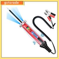 GOTORADE สีแดง, สีดำ วงจรพลังงานวงจร เครื่องทดสอบโพรบ การบำรุงรักษา เครื่องทดสอบแรงดันไฟฟ้ารถยนต์ รถสำหรับรถ