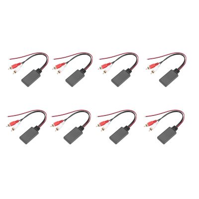 8X Car Universal Wireless Bluetooth Module Music Adapter Rca Aux Audio Cable