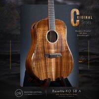 Maestro Rosetta KO SB K (All Solid Pacific Koa) I กีตาร์โปร่ง Handmade in Singapore