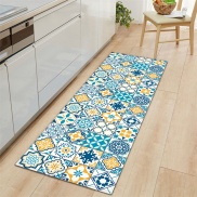 hot Kitchen Mat Geometry Print Kitchen Carpet Floor Bath Mat Carpet