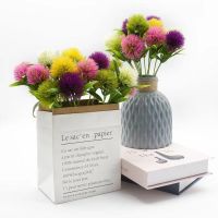 10pcs Artificial Flowers Plants - Realistic Dandelion Bouquet For Home Wedding Party Decoration and Window Display Office Table Decoration