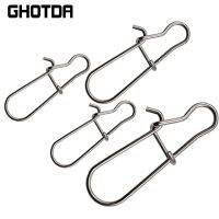 GHOTDA Strength 8kg-47kg Fishhook Lure Carabiner Tackle Tool Fly Fishing Accessorie Fishing Connector Swivel Snap Pin Strong