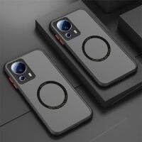 สำหรับเคสซิลิโคนสุดหรูสำหรับ Xiaomi Mi 13 12 11 11T 10S 9 Pro ไร้สายแม่เหล็กเคสชาร์จไฟได้