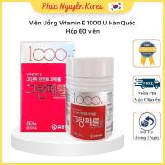 Hàng Chính Hãng Viên Uống Vitamin E 1000IU Hàn Quốc Hộp 60 Viên Phuc