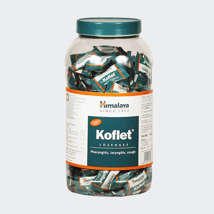 Koflet Himalaya ยาอม แก้ไอ แก้ระคายเคือง 200เม็ด