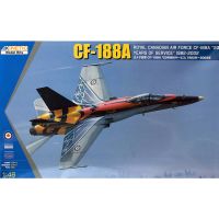 โมเดลเครื่องบินรบ Kinetic Model 1/48 KI-K48079 ROYAL CANADIAN AIRFORCE CF-188A 20 YRS SERVICES