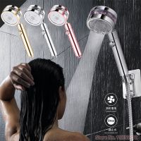 Turbocharged Shower Head High Pressure Magic Waterline Spa Massage 360 Degree Shaking Head Bathe Shower For Bathroom Accessories