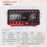 AJKPVQ ANENG AN888S เทสเตอร์ทรานซิสเตอร์ RMS แบบ True RMS เครื่องวัดแรงดันไฟฟ้าระดับมืออาชีพมัลติมิเตอร์แบบดิจิตอลมัลติมิเตอร์แบบ19999