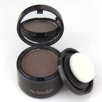 Hairline Powder Magical Instantly Hair Line Shadow Quick Cover Hair Root Cover Concealer Eyebrow Line with Puff Touch Dark Brown