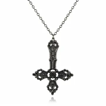 Shop Upside Down Cross Necklace with great discounts and prices online -  Oct 2023