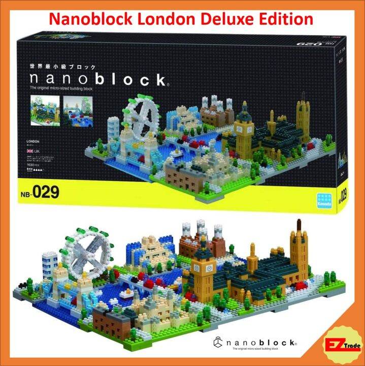 Nanoblock London Deluxe Edition Micro Sized Building Blocks Kawada NB ...