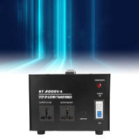 2000W เฟสเดียว Power Transformer Boost Buck ตัวแปลงแรงดันไฟฟ้า AC EU Plug 110 220V