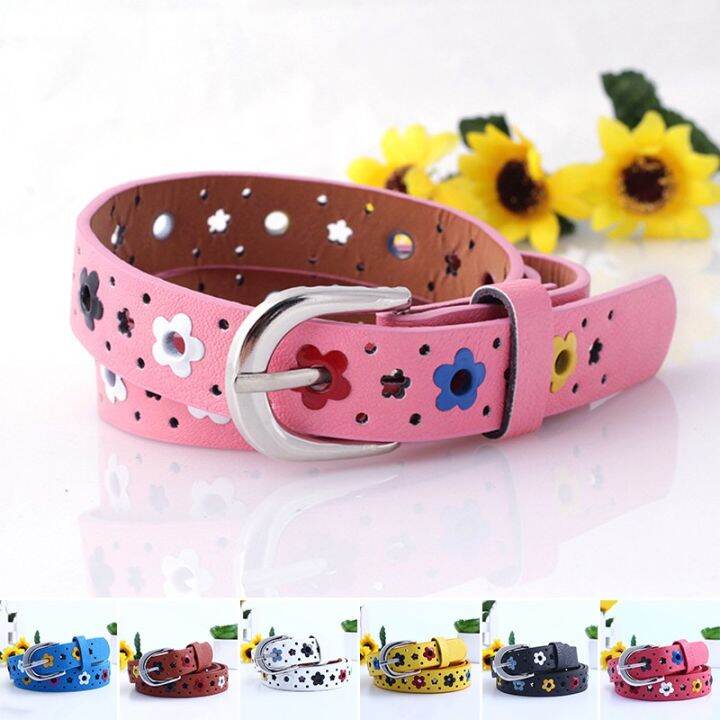 baby-kids-boys-girls-pu-leather-waist-belt-waistband-buckle-adjustable-fashion